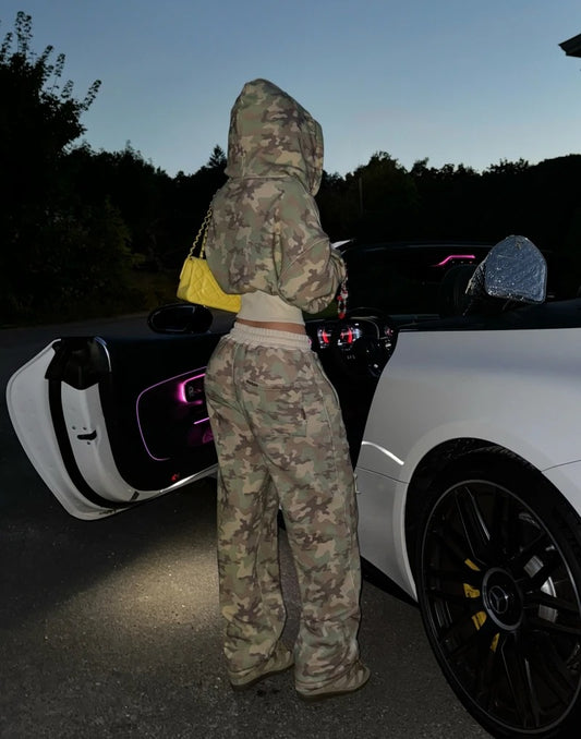 Olivia™ | Olivgrön Streetwear Väst