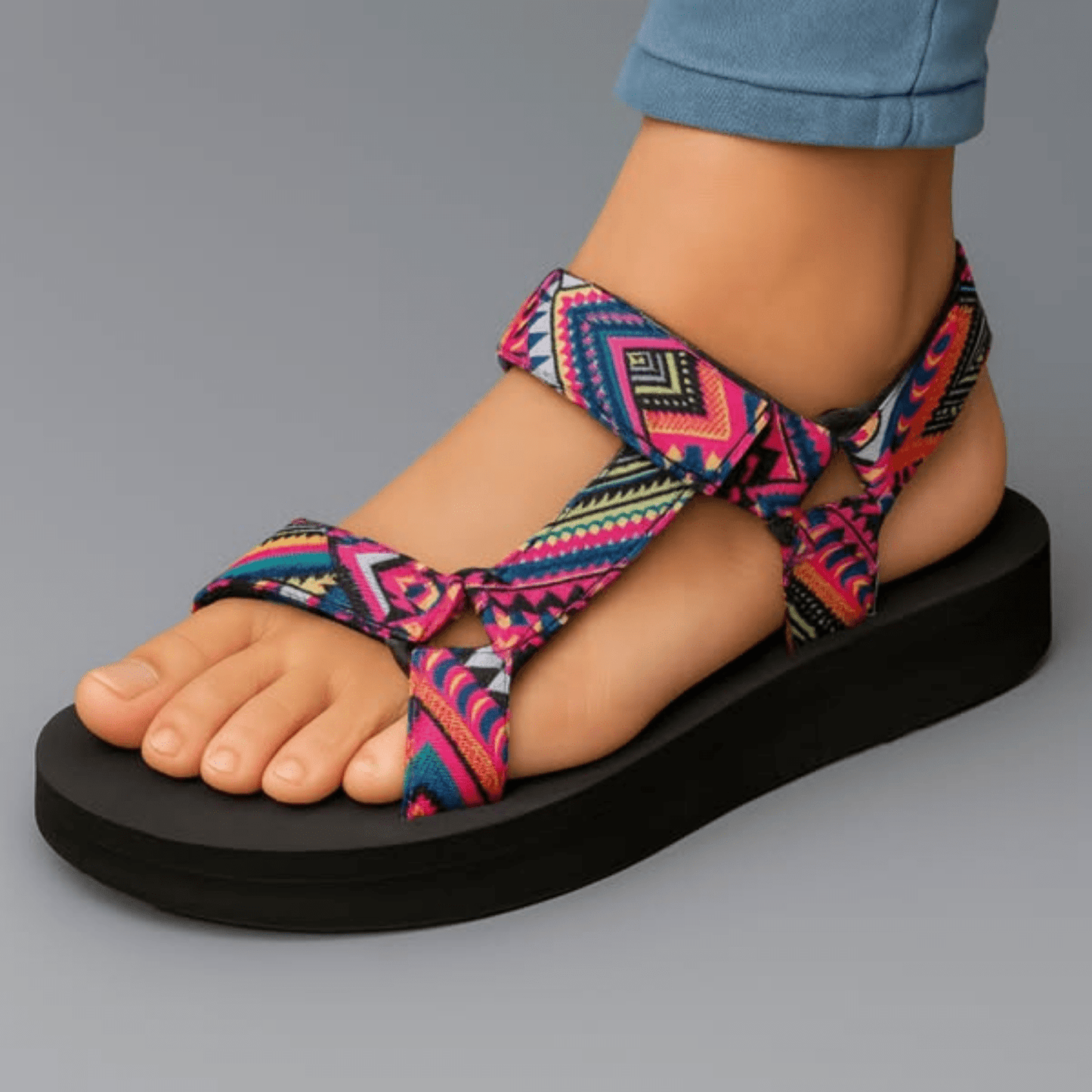 Benthe™ | Ortopediska Sandaler med Stil & Stöd