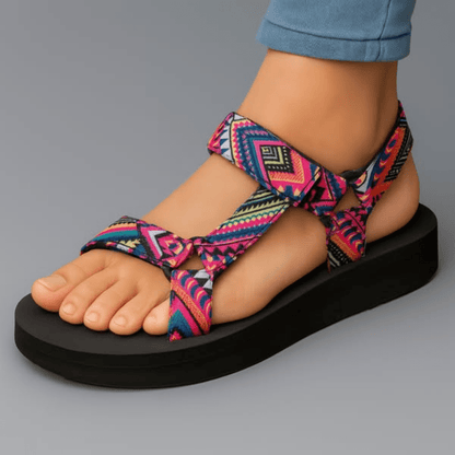 Benthe™ | Ortopediska Sandaler med Stil & Stöd